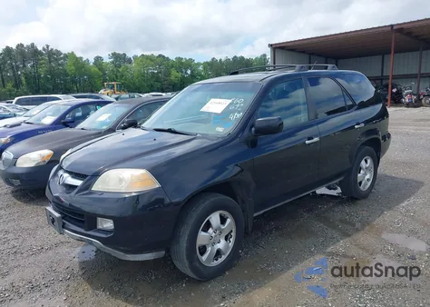 2004 Acura Mdx из США, поврежденный, VIN 2HNYD182X4H560672
